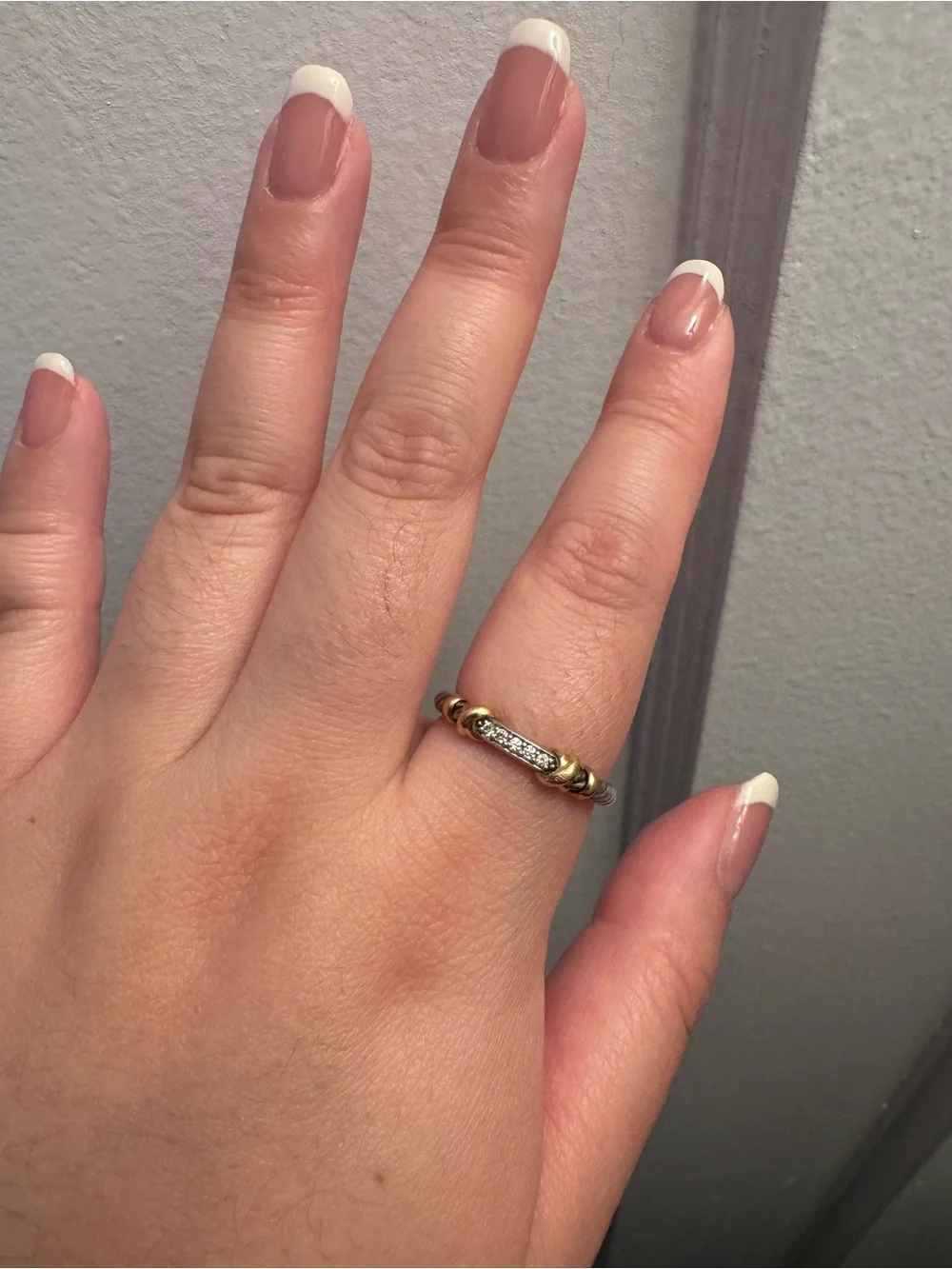 David Yurman Petite Helena Ring (Size 7.5) - Picture 2 of 4